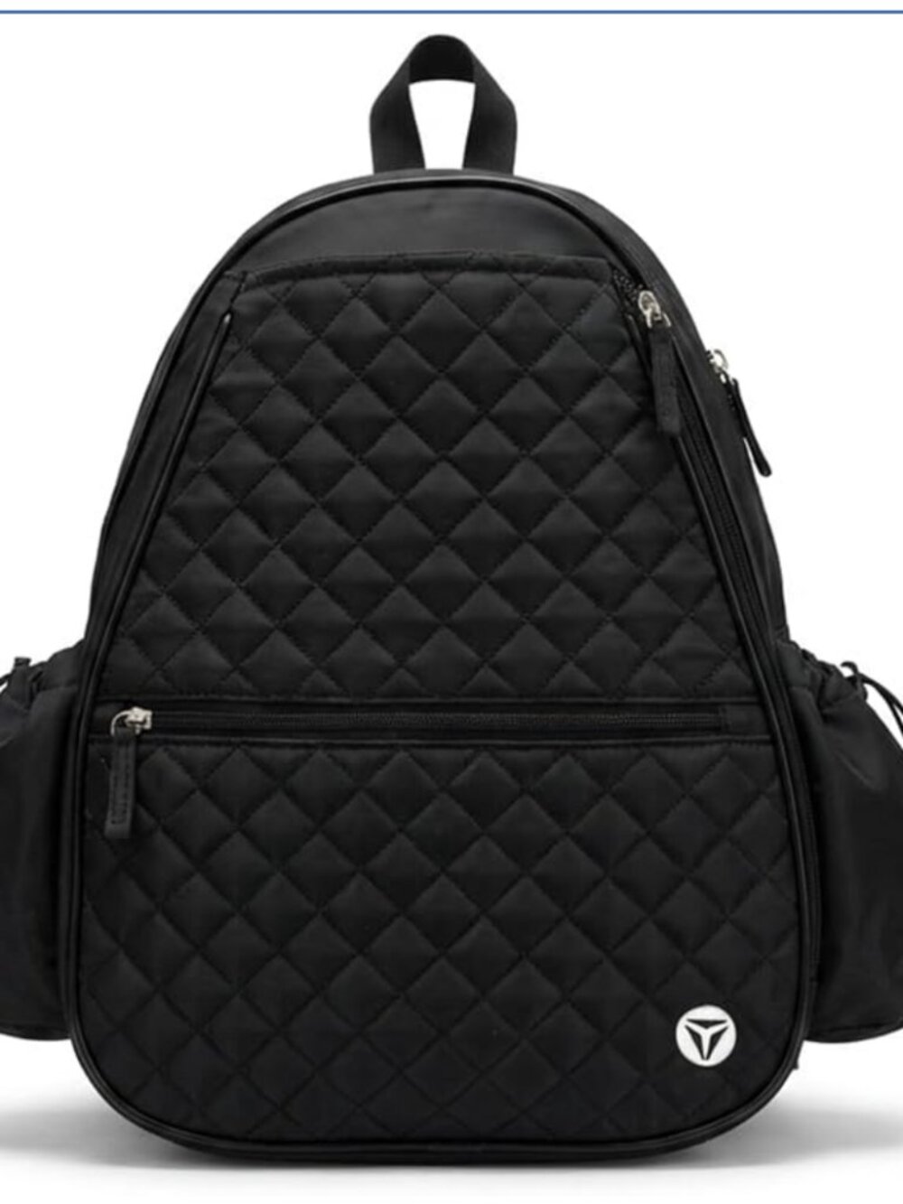 NWT Racquetball or tennis racquet bag, adjustable shoulder straps, zip closure